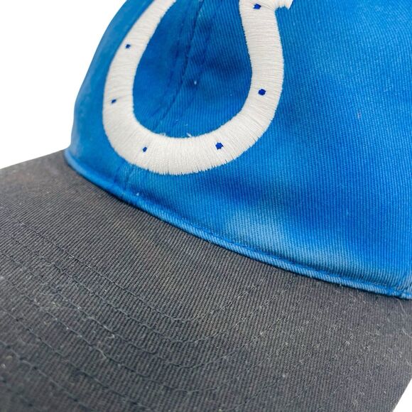 Indianapolis Colts Hat Adult Blue Snapback Cap Twins Enterprise - Picture 4 of 8